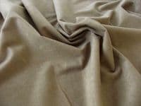 Faux Suede Suedette 100% Polyester Fabric Materia 170g - BEIGE